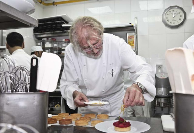 PHOTOS: Shadowing Pierre Gagnaire in the kitchen